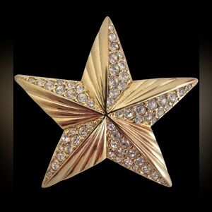 Swarovski Nautical Star VTG Brooch